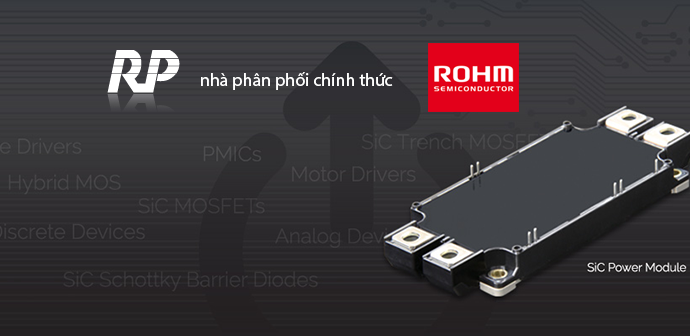 RP phân phối chính thức linh kiện Rohm Semiconductor